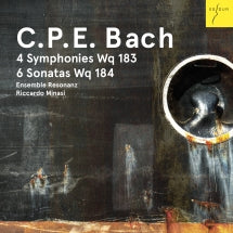 Ensemble Resonanz & Riccardo Minasi - C. P. E. Bach: 4 Symphonies, Wq 183 - 6 Sonatas, Wq 184 (CD)