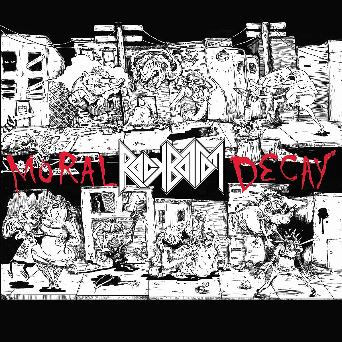 Rock Bottom - Moral Decay (7 INCH)