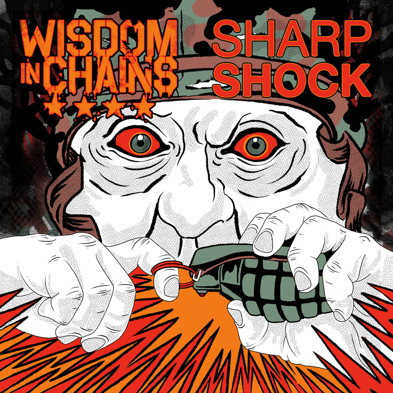 Wisdom In Chains & Sharp Shock - Split 7 Inch (7 INCH)
