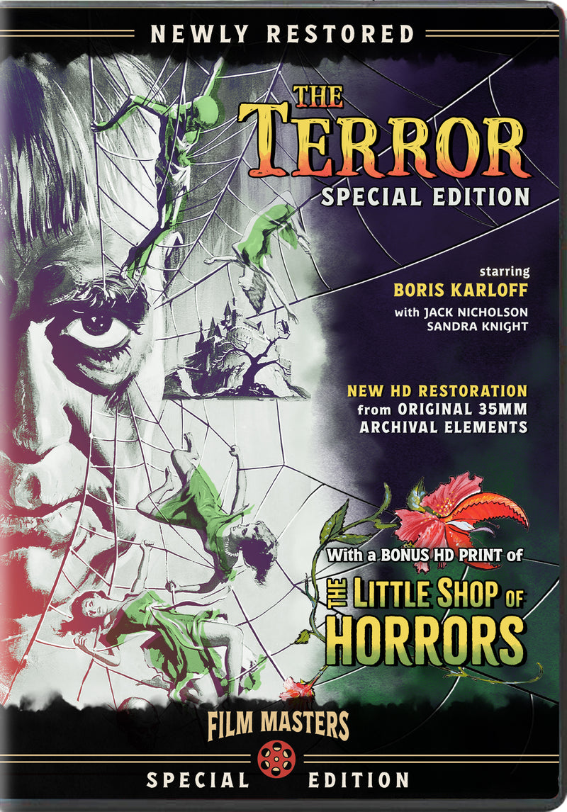 The Terror (1963) With Bonus Film, Little Shop Of Horrors (1960) (DVD)