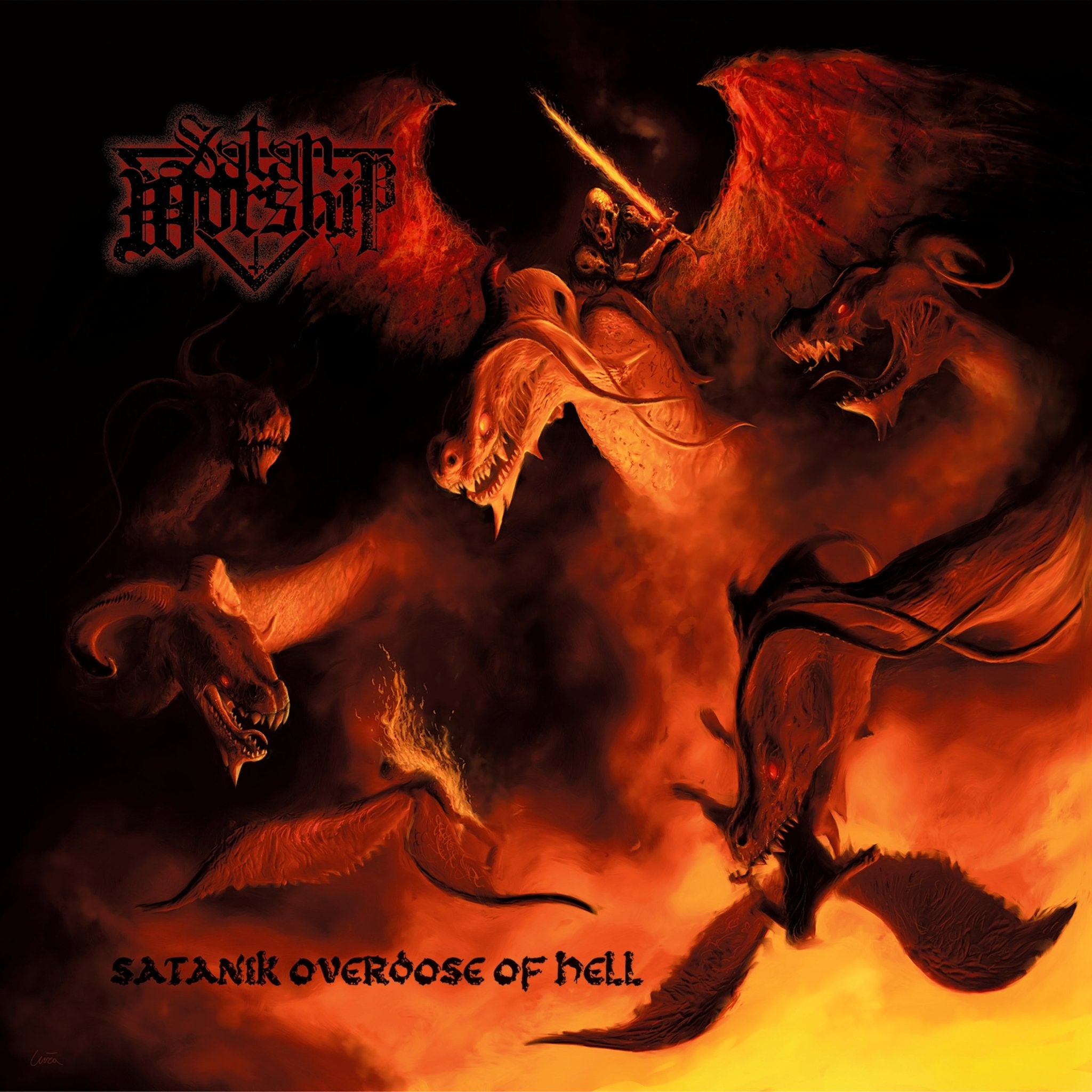 Satan Worship - Satanik Overdose Of Hell (CD)