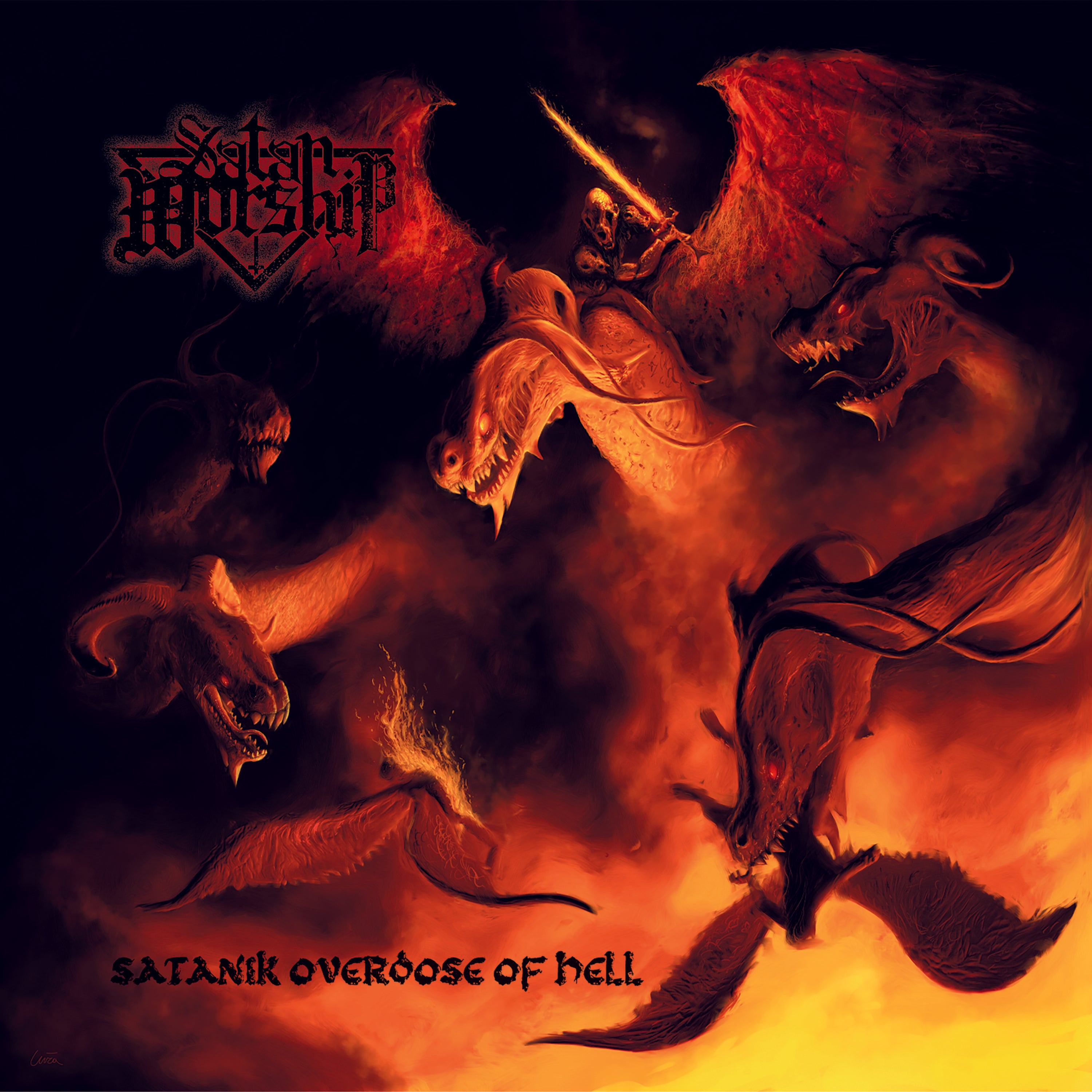 Satan Worship - Satanik Overdose Of Hell (CD)