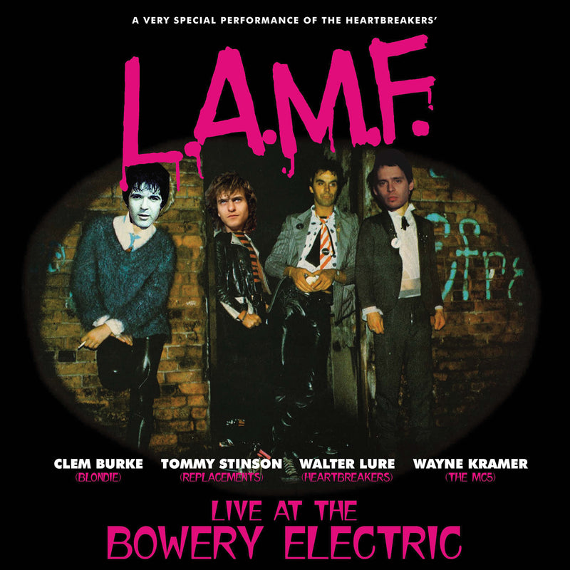 Lure, Burke, Stinson & Kramer - L.A.M.F.: Live At The Bowery Electric (LP)
