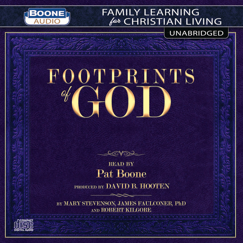 Pat Boone & David B. Hooten - Footprints Of God (CD)