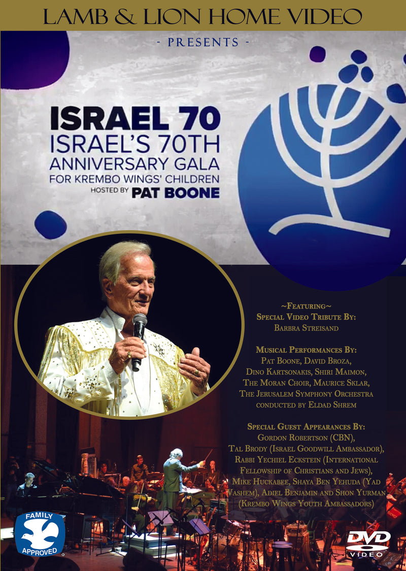Pat Boone - Israel 70: Israel's 70th Anniversary Gala (DVD)