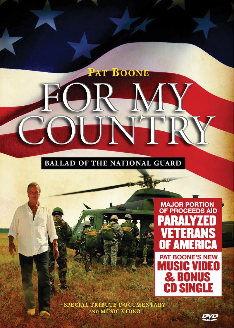 Pat Boone - For My Country: Ballad of the National Guard (DVD/CD)