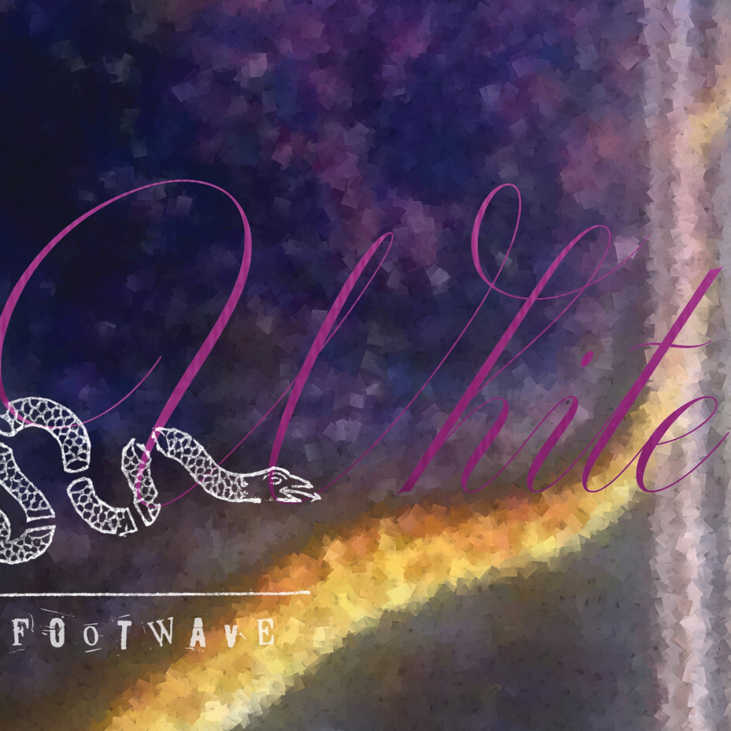 50 Foot Wave - Bath White (12 INCH SINGLE)