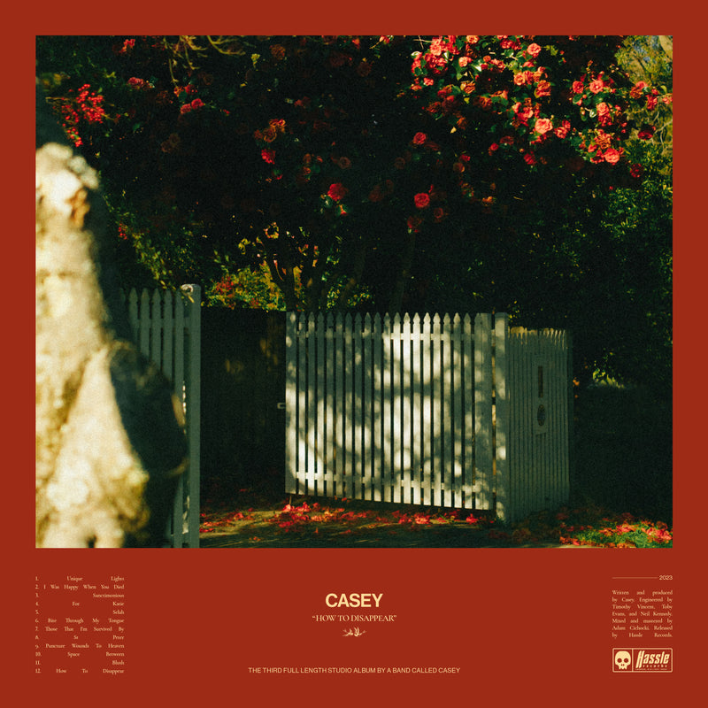 Casey - How To Disappear (CD)
