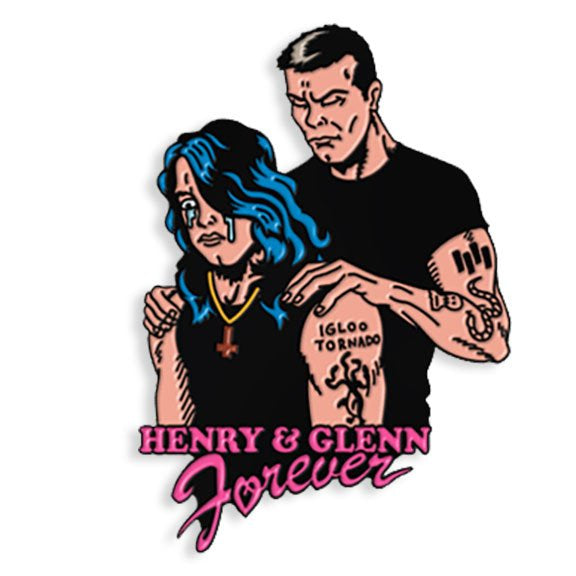 Henry & Glenn - Cover Art Enamel Pin