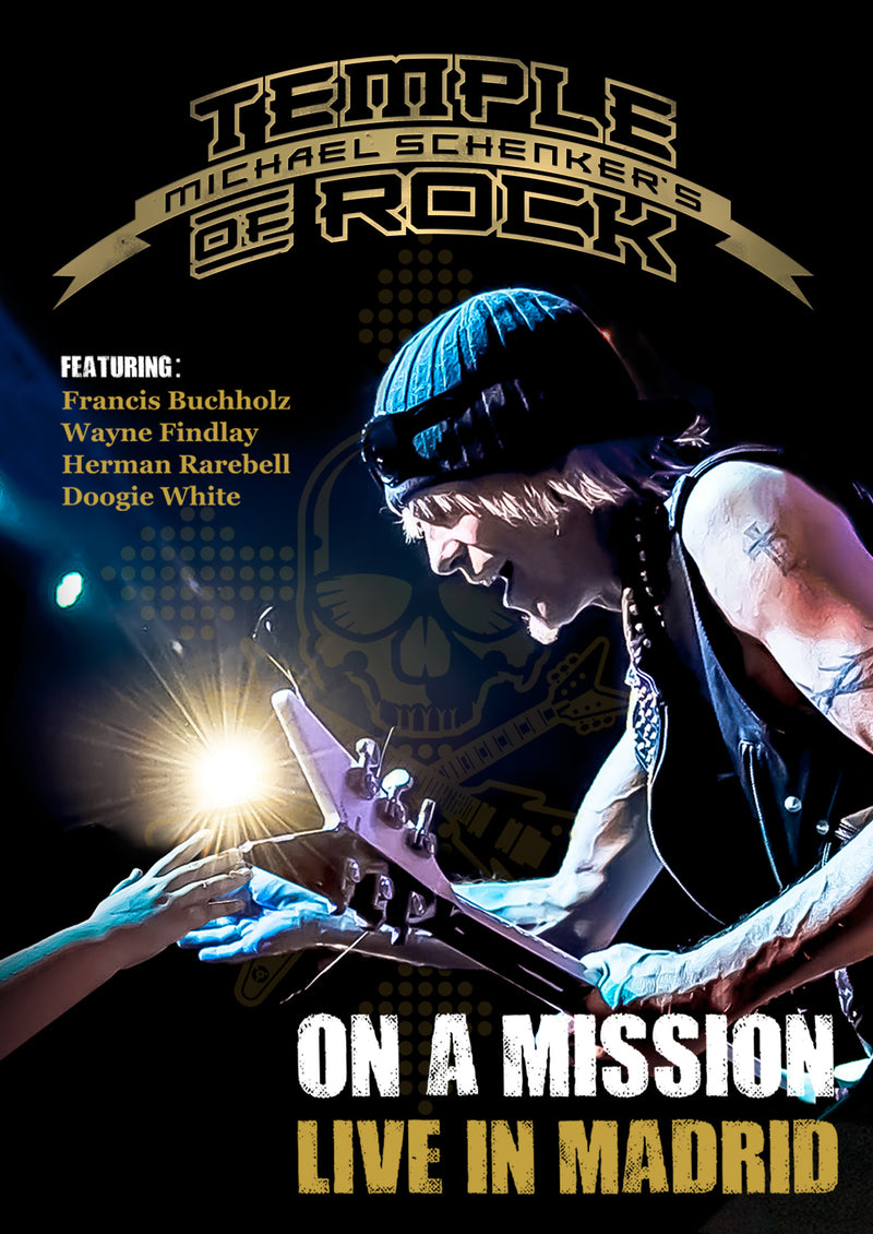 Michael Schenker's Temple Of Rock - On A Mission: Live In Madrid (DVD)