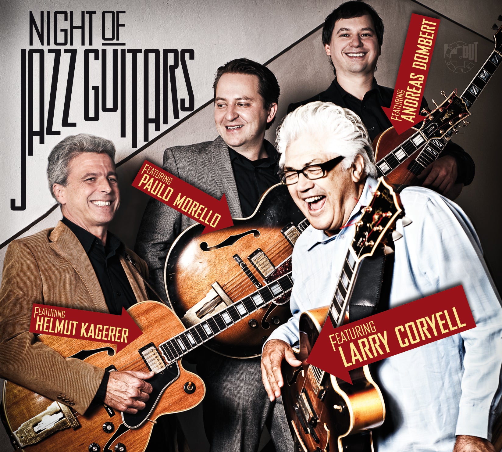 Coryell & Morello & Kagerer - Night of Jazz Guitars (CD)