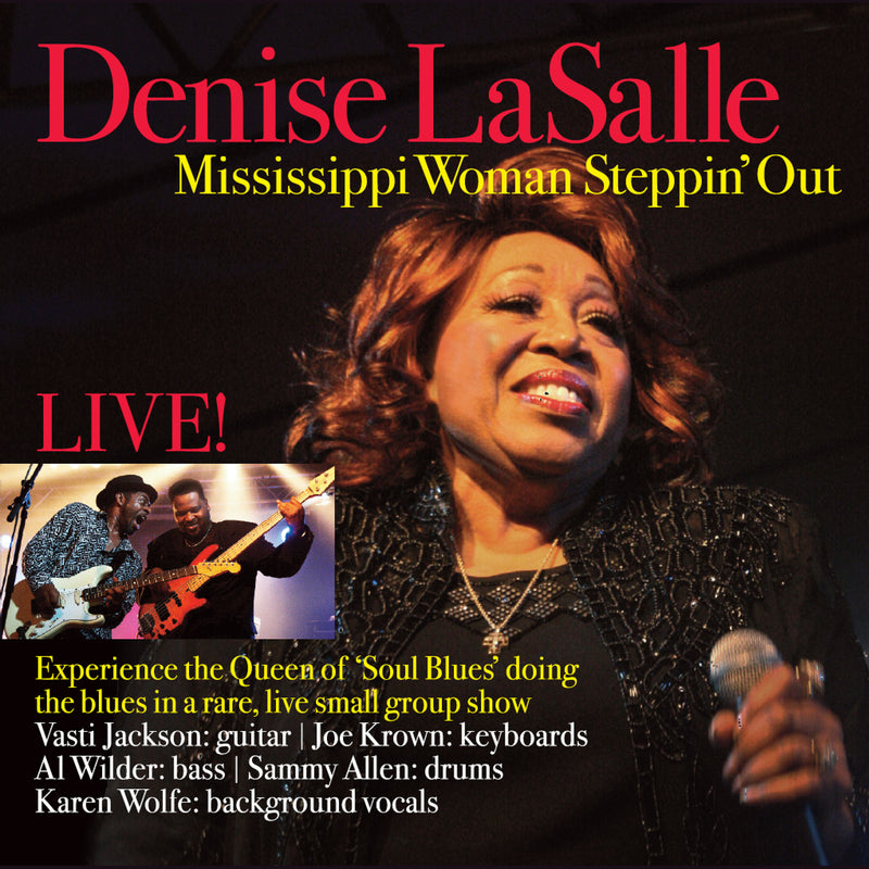 Denise LaSalle - Mississippi Woman Steppin' Out: Live (CD)