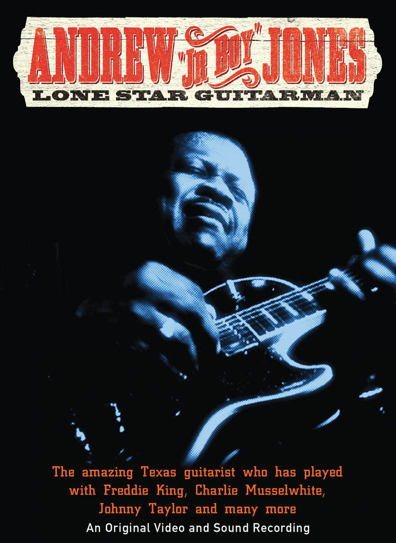 Andrew JR Boy Jones - Lone Star Guitarman (DVD)