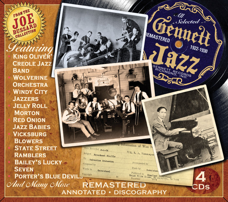 Gennett Jazz 1922-1930 (CD)