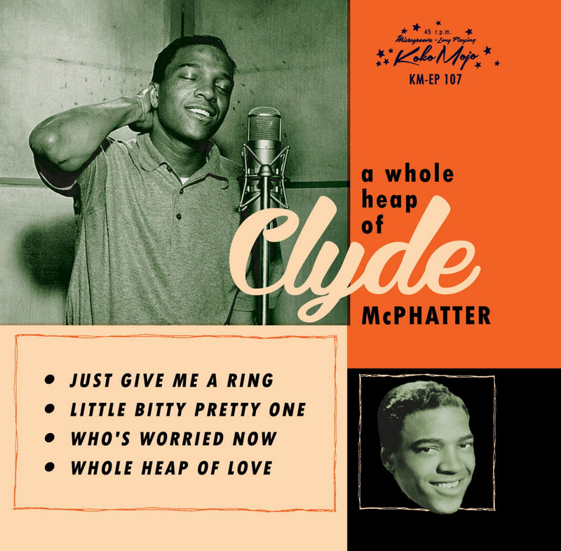 Clyde McPhatter - A Whole Heap Of EP (7 INCH)