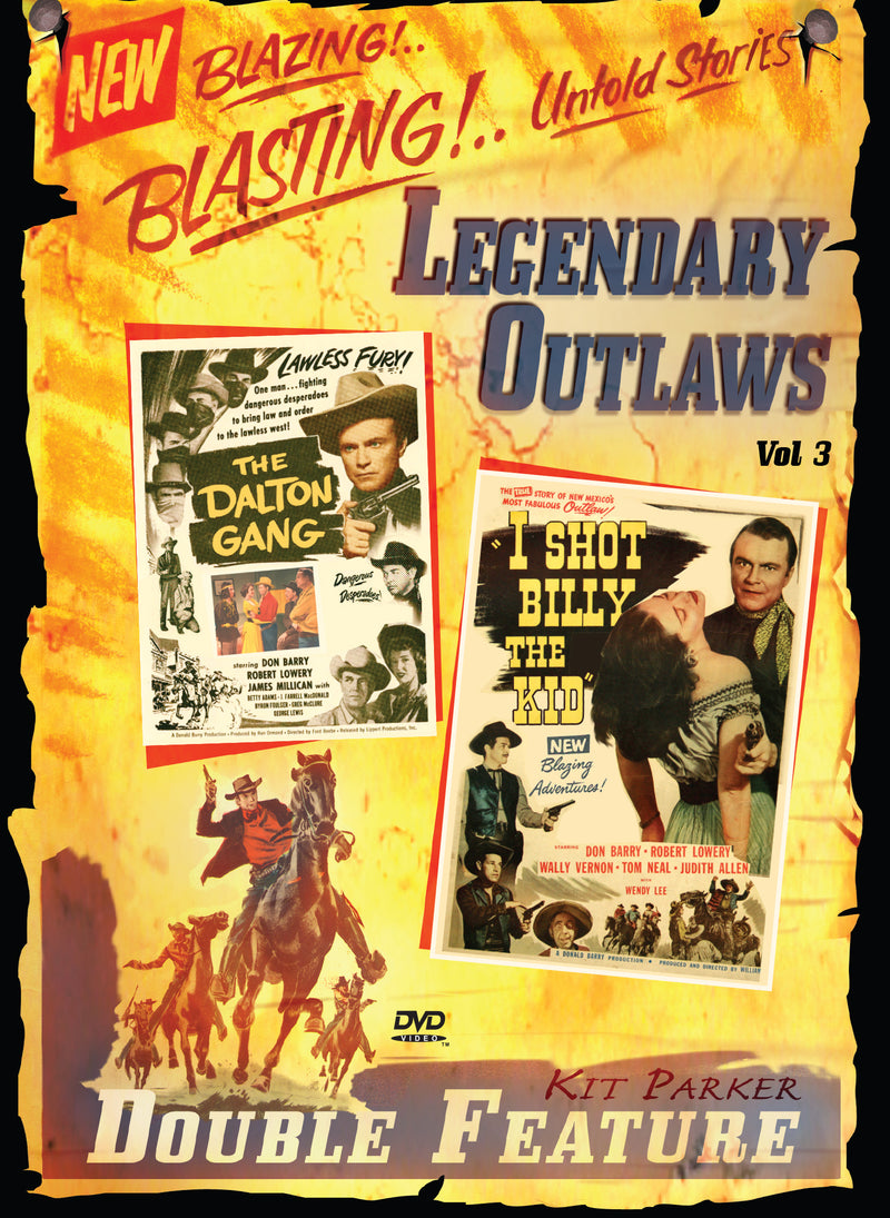 Legendary Outlaws Double Feature Vol 3 (DVD)