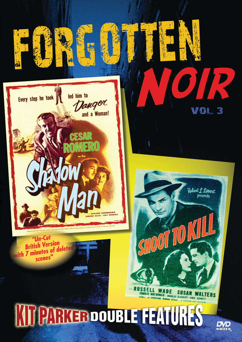 Forgotten Noir Double Feature Vol 3 (DVD)
