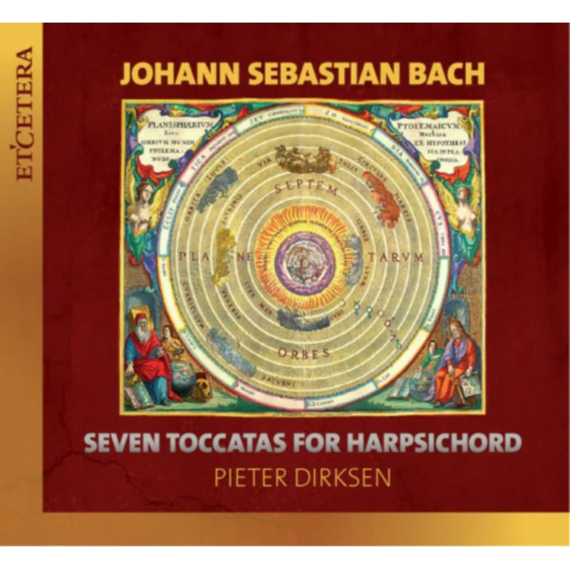 Pieter Dirksen - Js Bach: Seven Toccatas For Harpsichord (CD)