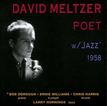 David Meltzer - Poet With Jazz (CD)