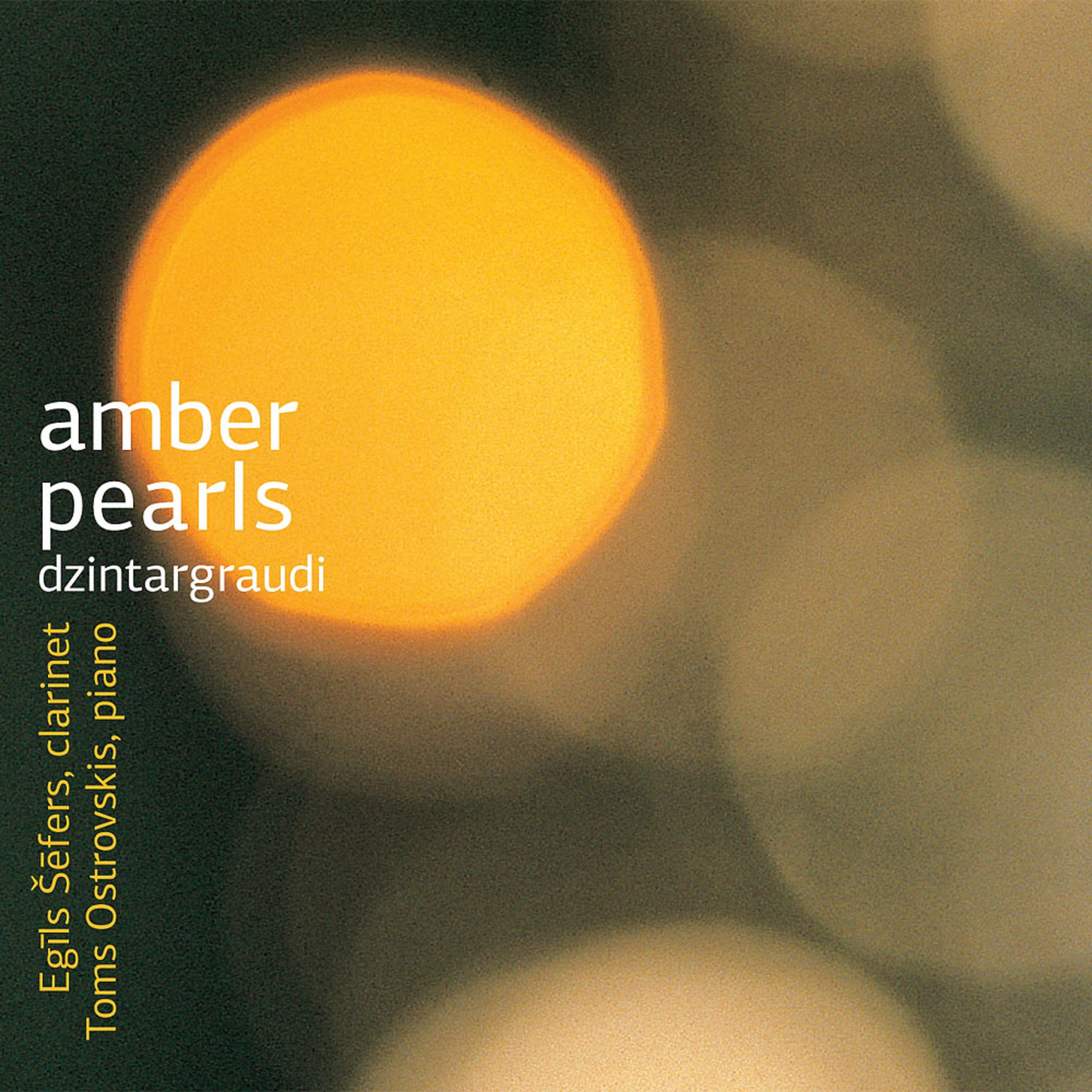 Egils Sefers & Toms Ostrovskis - Amber Pearls (CD)