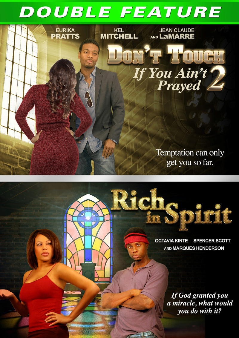Rich In Spirit & Don't Touch If You Ain't Prayed 2 Double Feature (DVD)