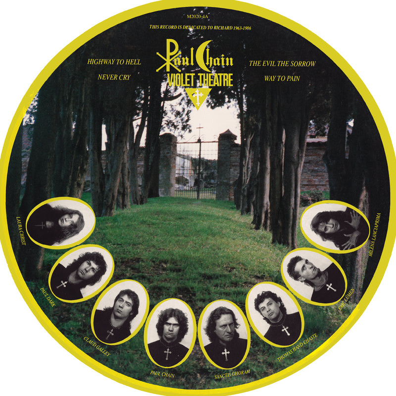 Paul Chain Violet Theatre - Picture Disc (12 INCH SINGLE)