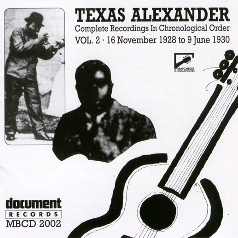 Texas Alexander - Complete Recorded Works 1927-1950 Vol. 2 (1928-1930) (CD)