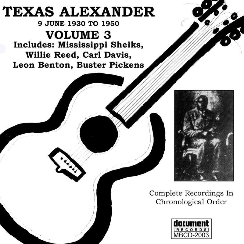 Texas Alexander - Complete Recorded Works 1927-1950 Vol. 3 (1930-1950) (CD)