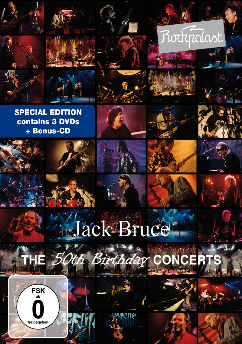 Jack Bruce - Rockpalast: The 50th Birthday Concerts (DVD/CD)