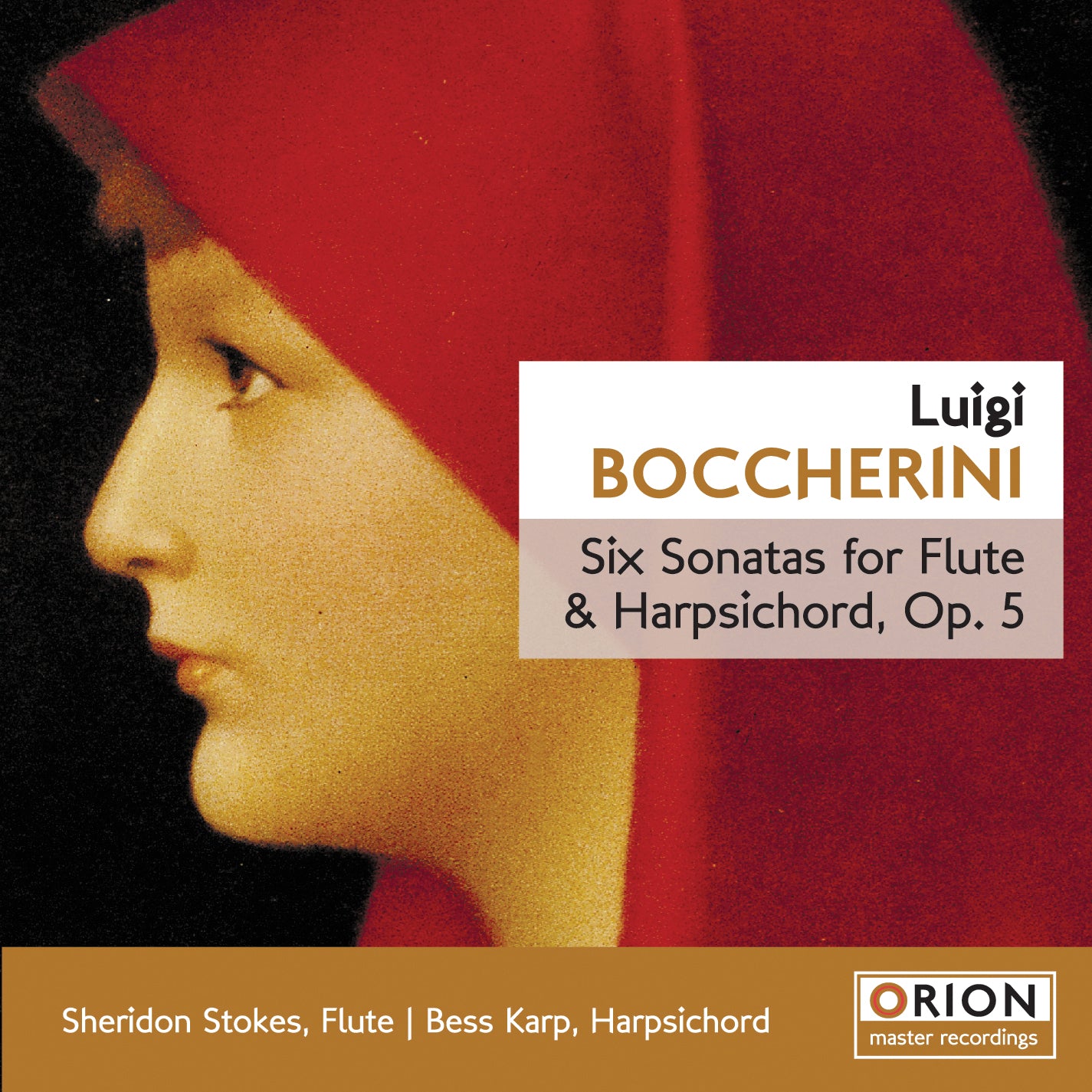 Sheridan Stokes - Boccherini: Six Sonatas For Flute and Harpsichord (CD)