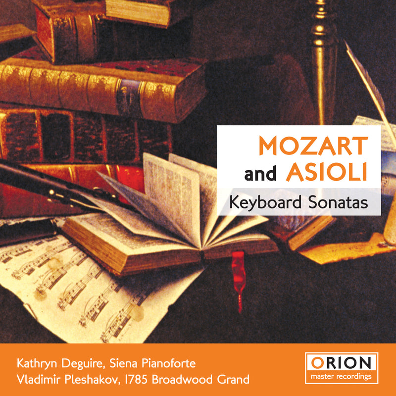 Kathryn Deguire - Mozart & Asioli-Keyboard Sonatas (CD)