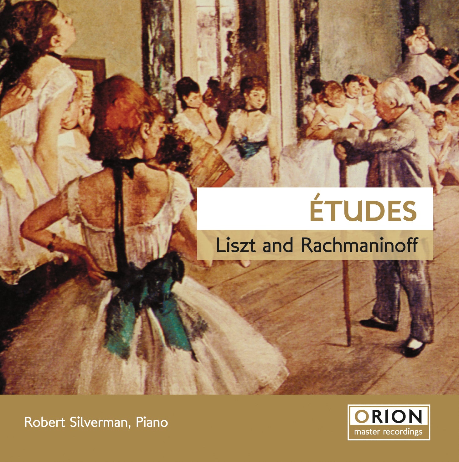 Robert Silverman - Liszt & Rachmaninoff  Etudes (CD)