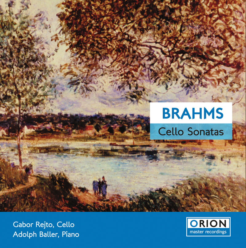 Gabor Rejto - Brahms Cello Sonatas (CD)