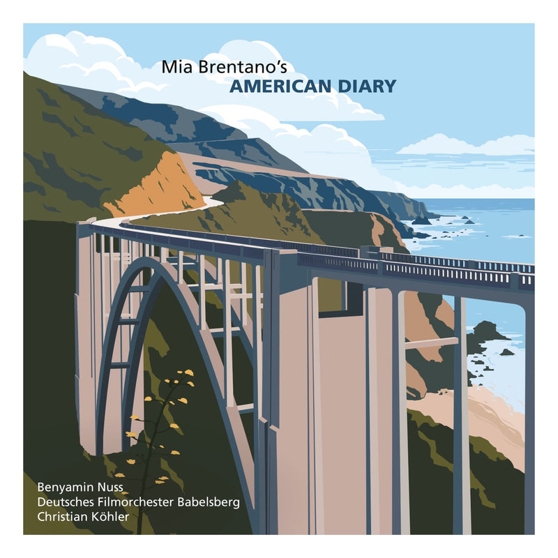Mia Brentano & Benyamin Nuss & Deutsches Filmorchester Babelsberg - American Diary (CD)