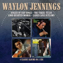 Waylon Jennings - Singer of Sad Songs/The Taker-Tulsa/Good Hearted Woman/Ladies Love Outlaws (CD)