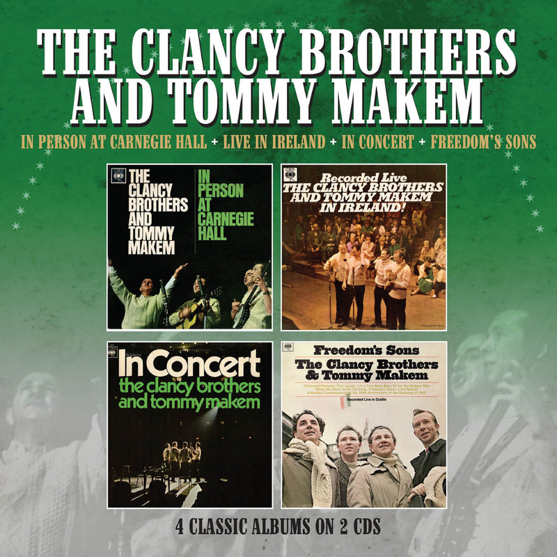 Clancy Brothers & Tommy Makem - Carnegie Hall/Live In Ireland/In Concert/Freedom's Sons (CD)