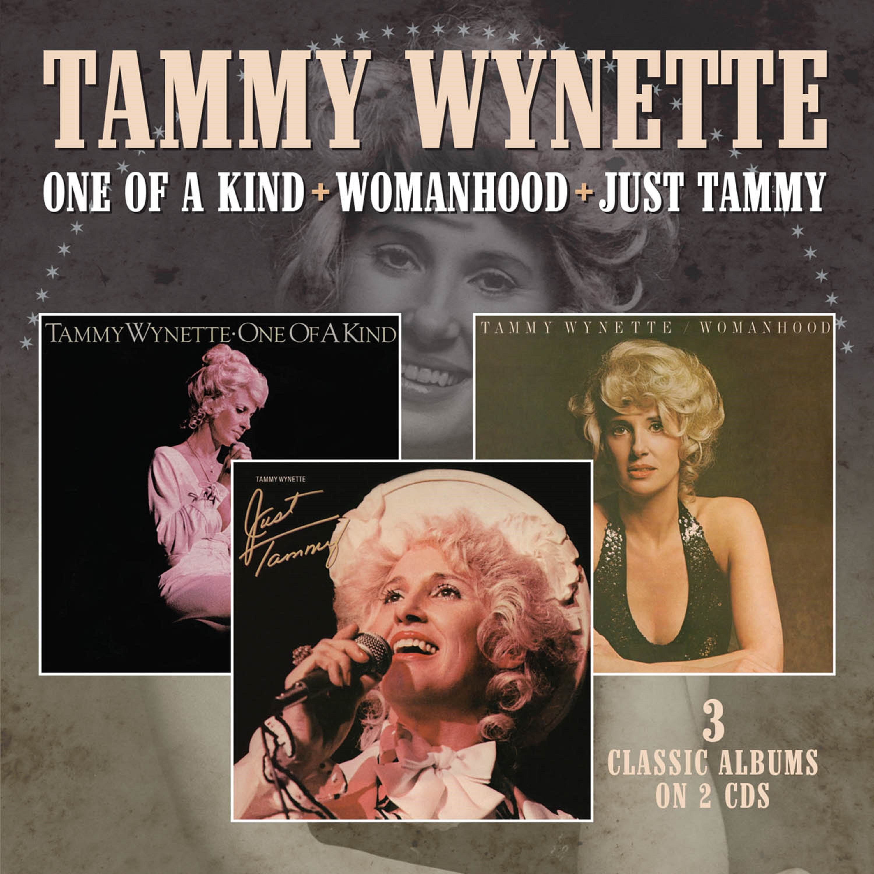 Tammy Wynette - One of A Kind/Womanhood/Just Tammy (CD)