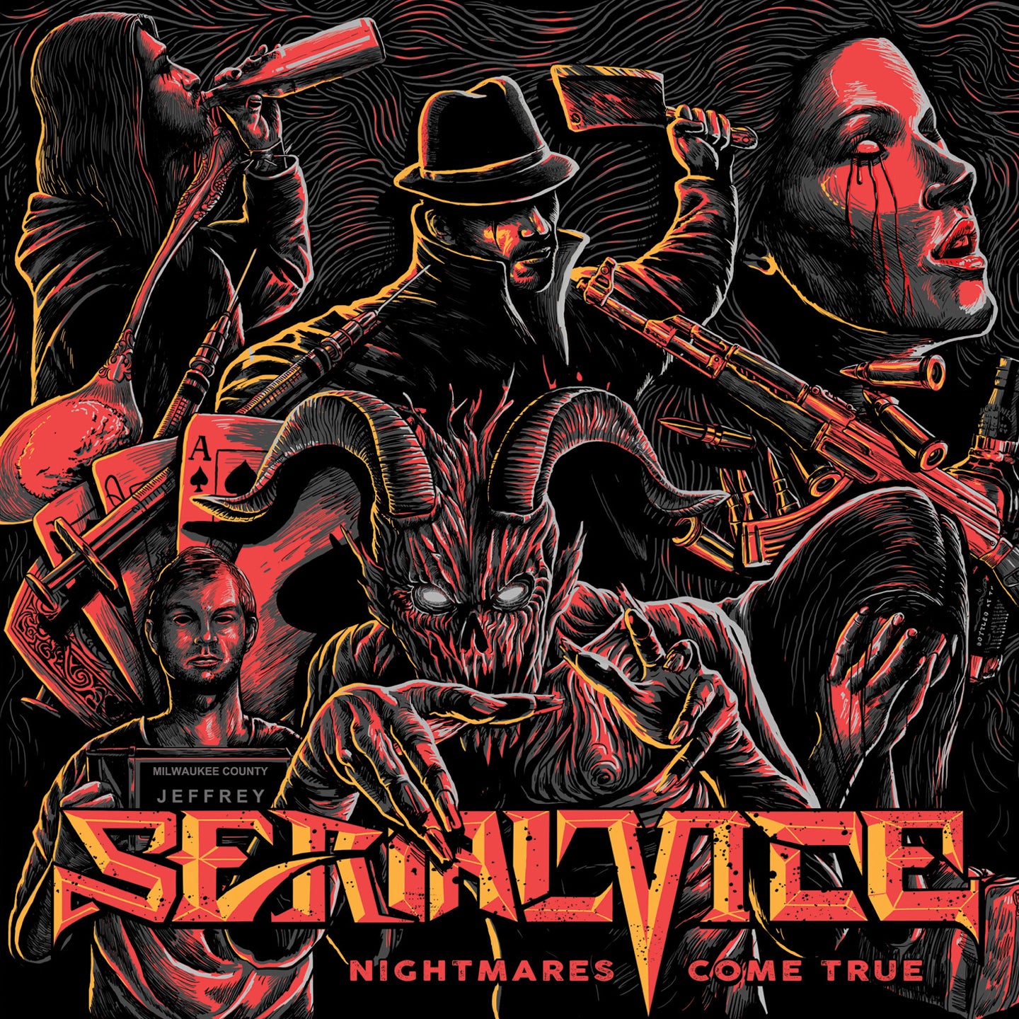 Serial Vice - Nightmares Come True (CD)