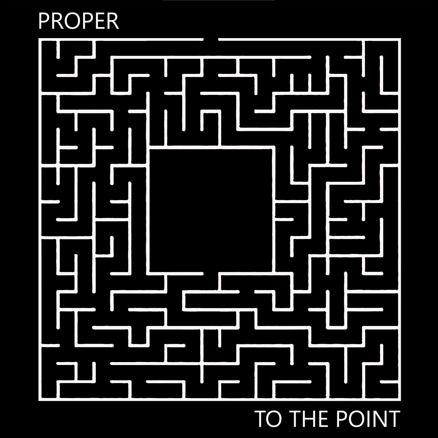Proper - To The Point (LP)