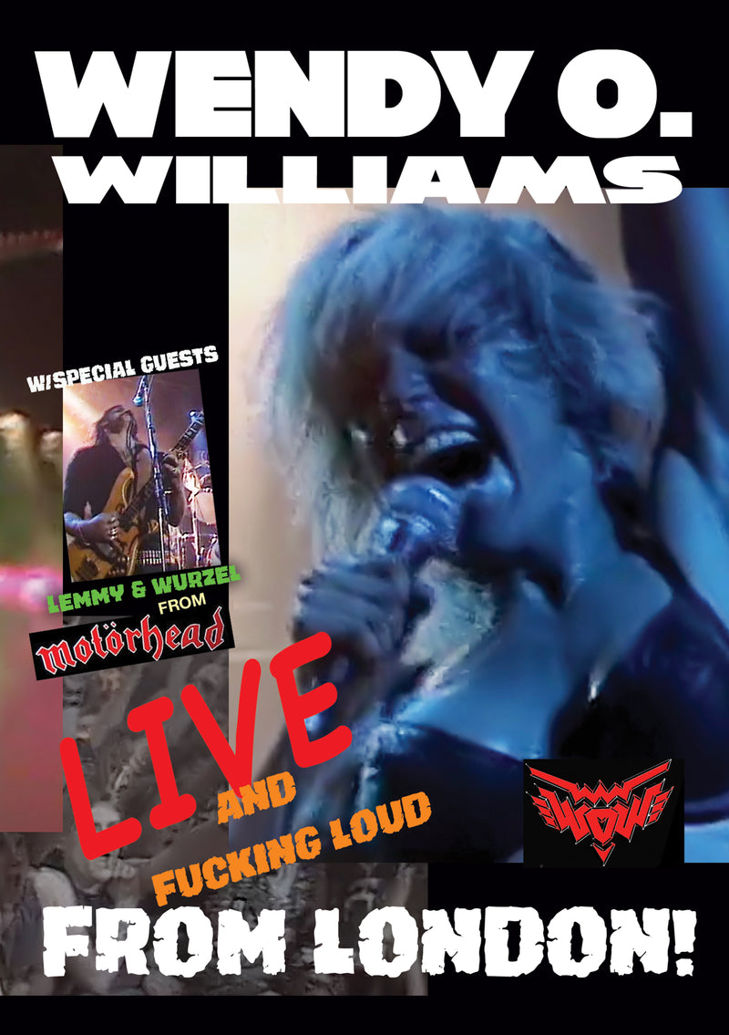 Wendy O. Williams - WOW: Live and Fucking Loud From London! (DVD)