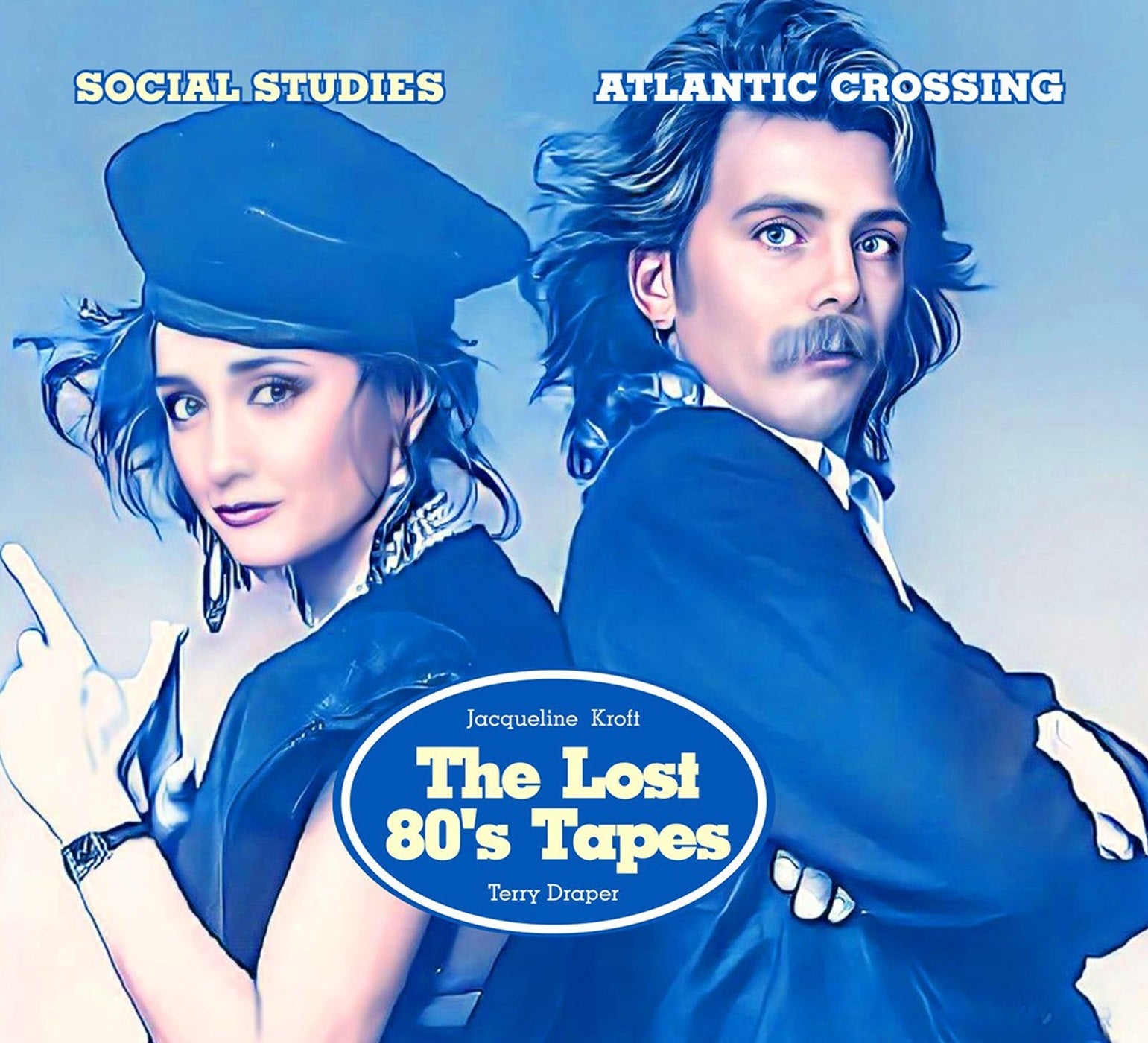 Social Studies - Atlantic Crossing: Terry Draper & Jacqueline Kroft The Lost 80's Tapes (CD/DVD)
