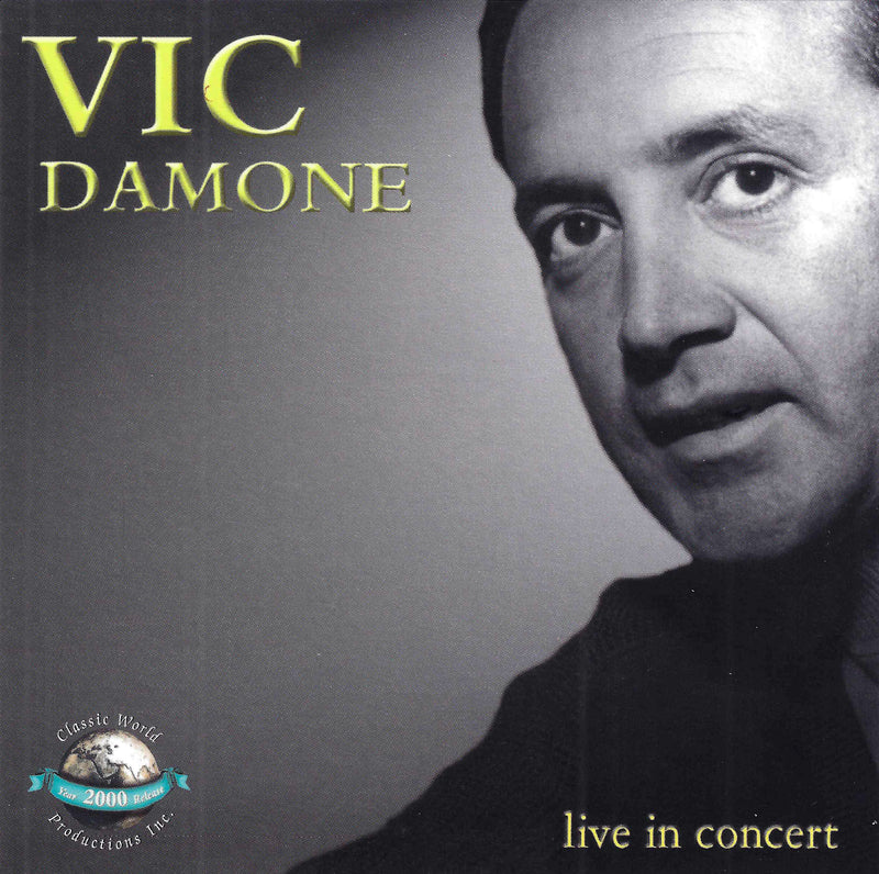 Vic Damone - Live In Concert (CD)