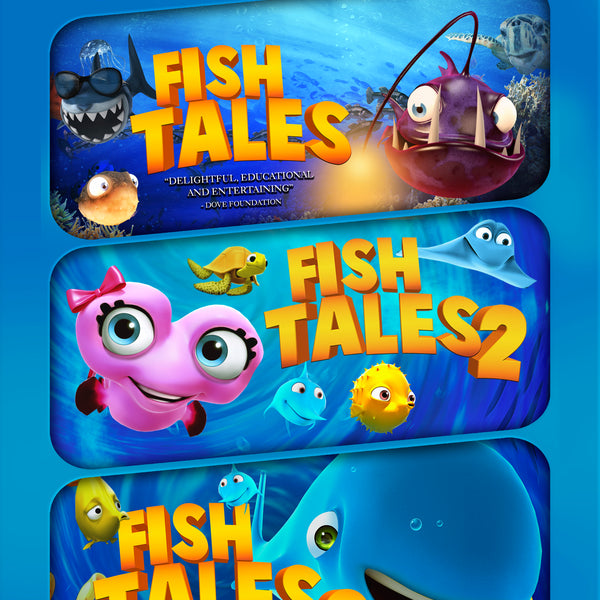 Fishtales 1+2+3 Pack (DVD)