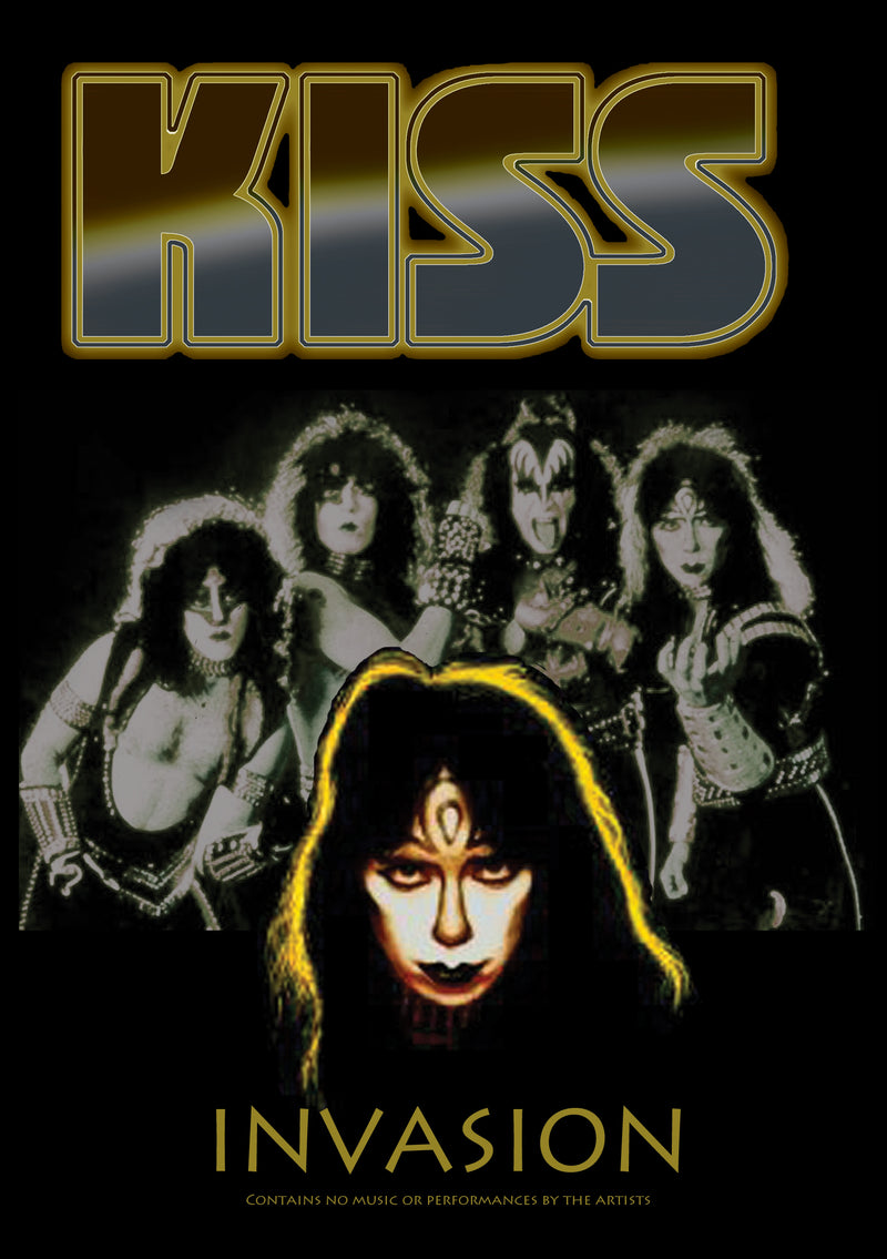 Kiss - Invasion (A Look At The Lost Egyptian God, Vinnie Vincent) (DVD)