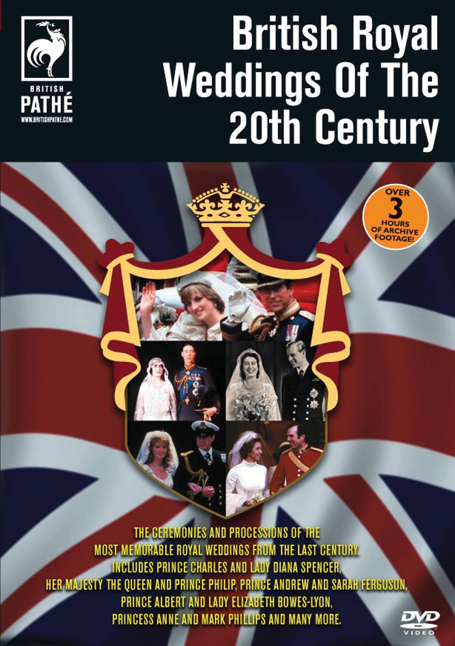 British Royal Weddings Of The 20th Century (DVD)