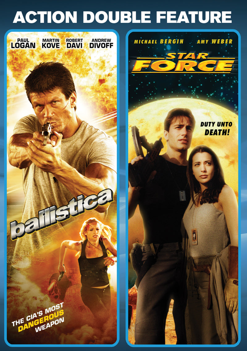 Ballistica + Star Force [Action + Sci-Fi Double Feature] (DVD)
