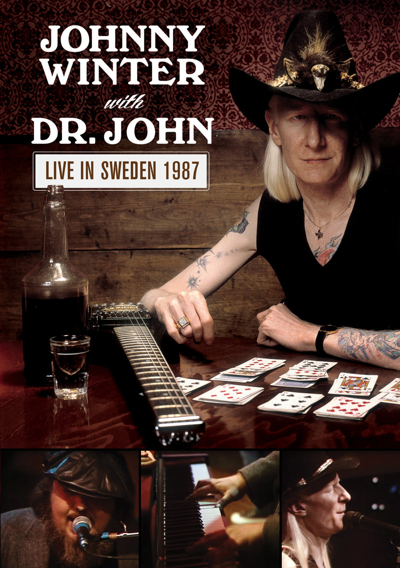 Johnny Winter & Dr. John - Live In Sweden 1987 (DVD)