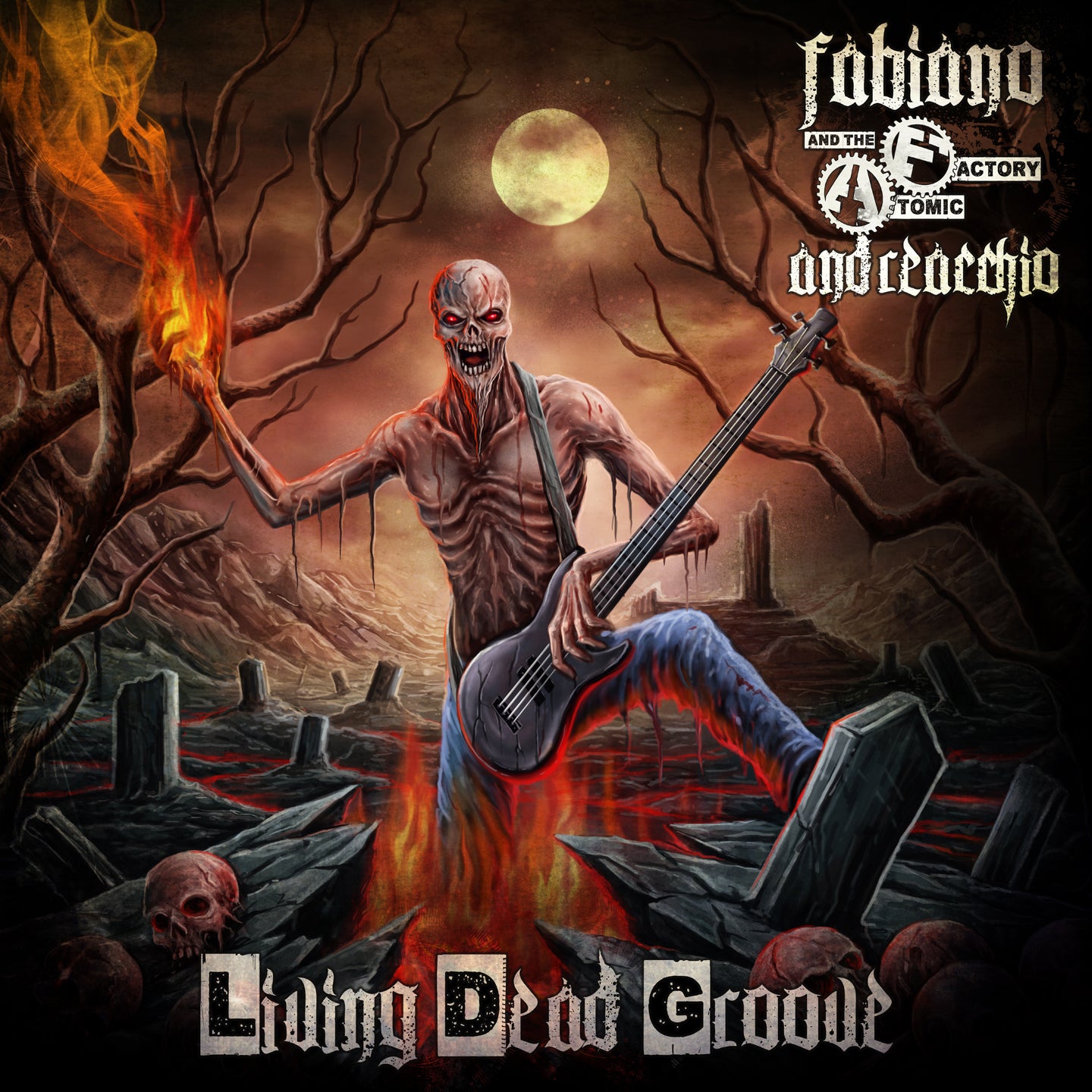 Fabiano Andreacchio And The Atomic Factory - Living Dead Groove (CD)