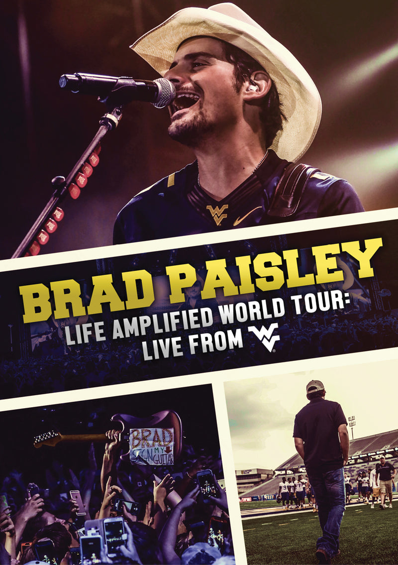 Brad Paisley - Life Amplified World Tour: Live From WVU (DVD)