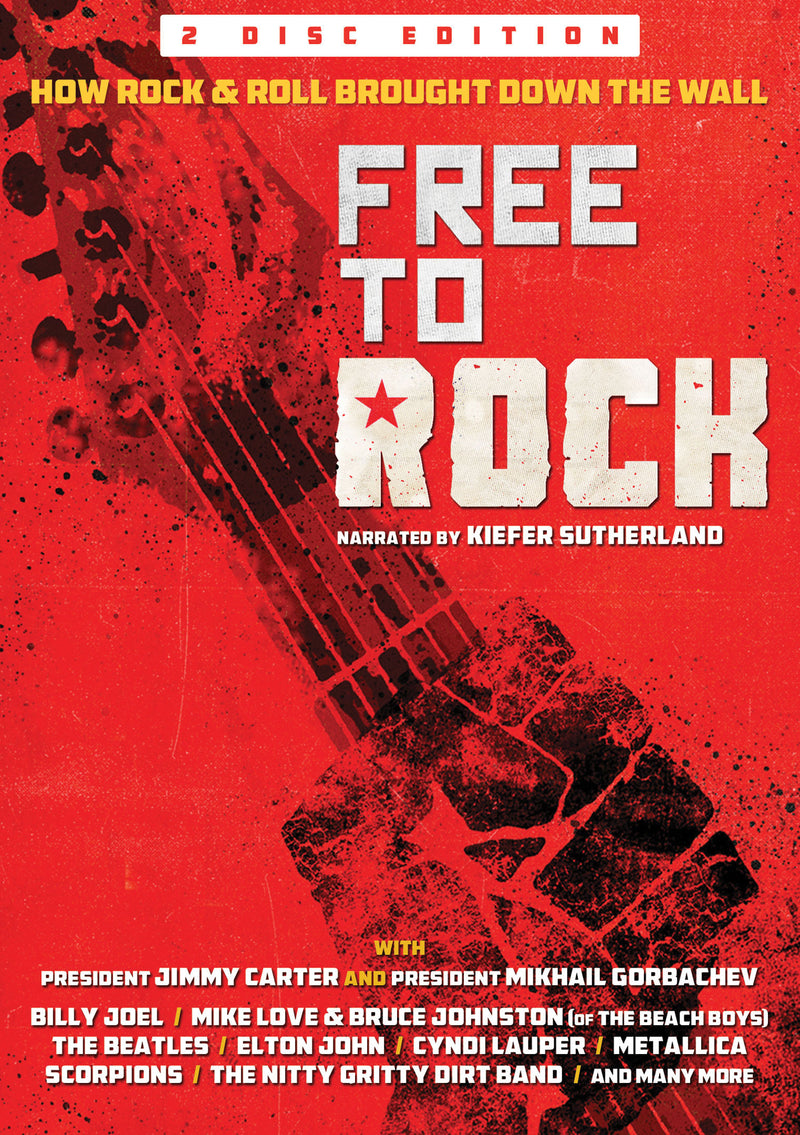 Free To Rock: How Rock & Roll Brought Down The Wall (DVD)